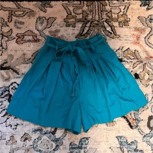 ZARA Teal shorts